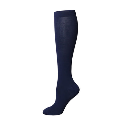 Cross-border Athletic Compression Socks Seamless Calf-length Socks