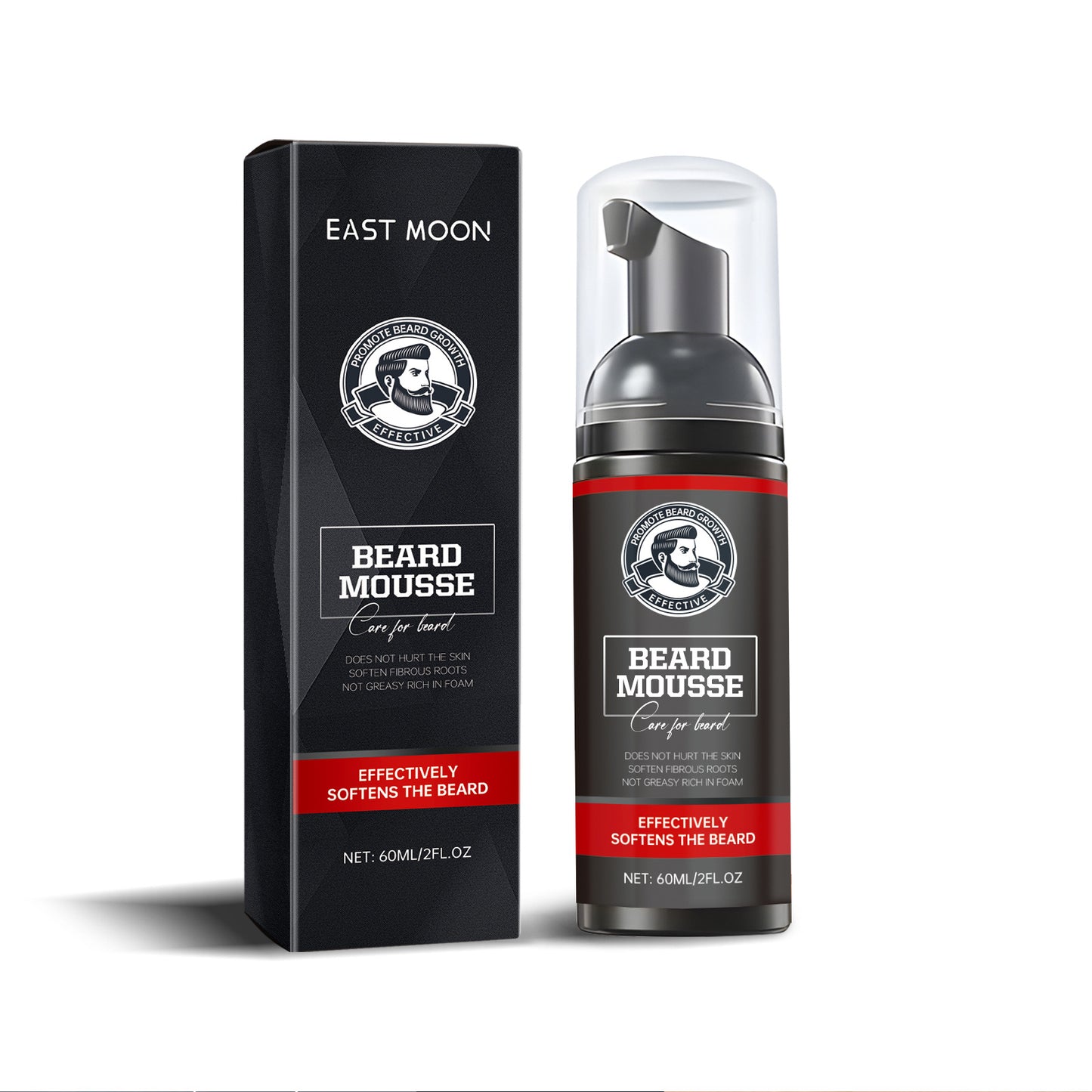 Beard Cleaning Mousse Moisturizing Care