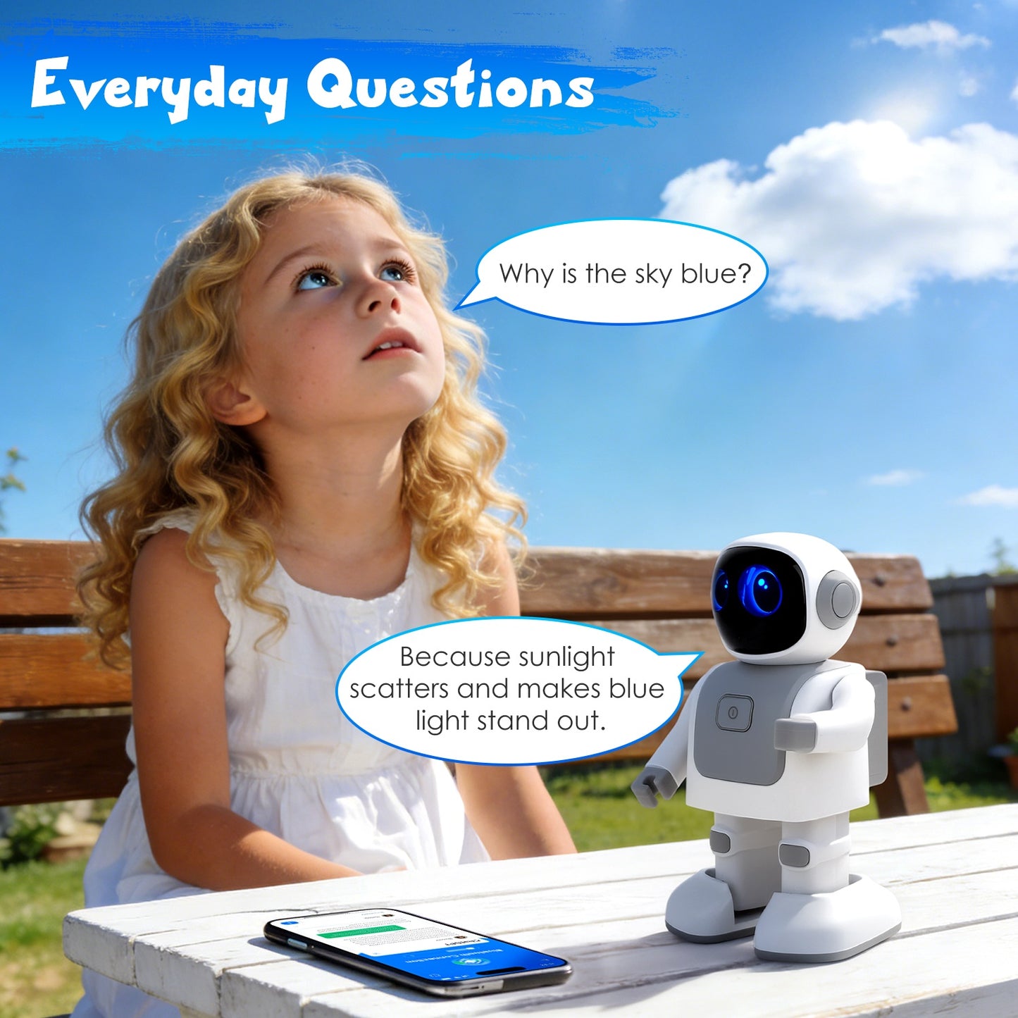 AI Dancing Robot Toy Smart Interactive Learning & Entertainment Robot For Kids With Bluetooth Music Programmable Moves Voice Assistant