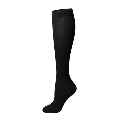 Cross-border Athletic Compression Socks Seamless Calf-length Socks
